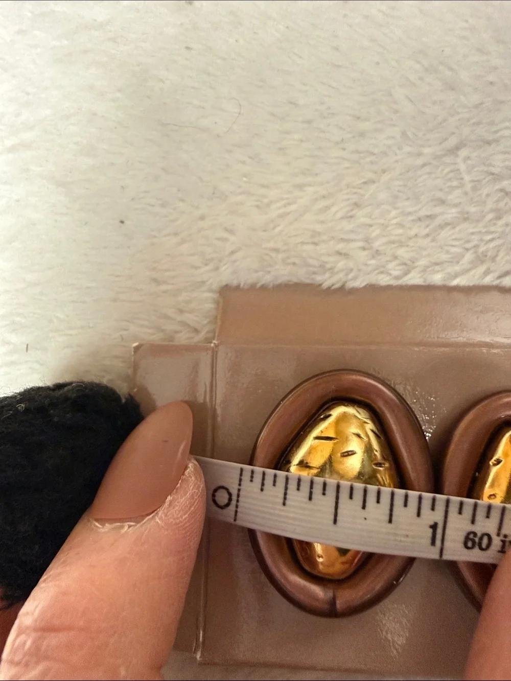 Avon “Fresco Colors” clip earrings pink/goldtone NIB 1989